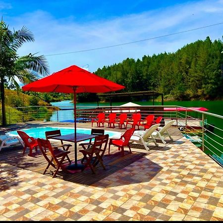 Finca Santa Monica Guatape Privada Lujosa Piscina Jacuzzi Sauna Muelle Represa Jetski Planchon Villa Ngoại thất bức ảnh